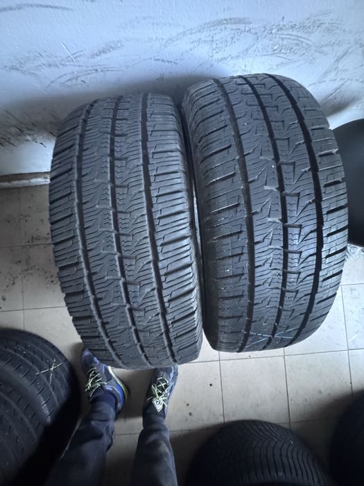 Stan bdb 7,5mm 2022r cena za 2szt Continental Vanco4season- 215/65/16C