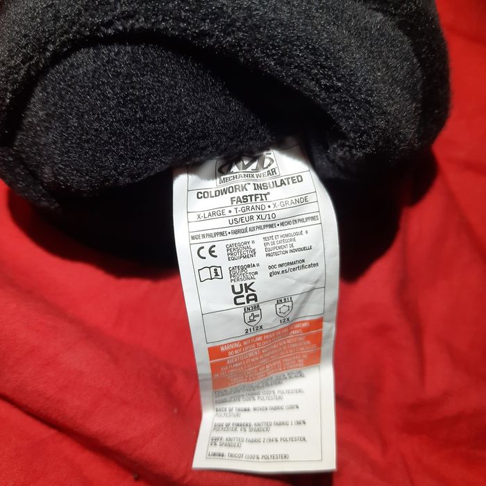 Тактичні Рукавиці зимові Mechanix ColdWork Insulated FastFit Plus чор