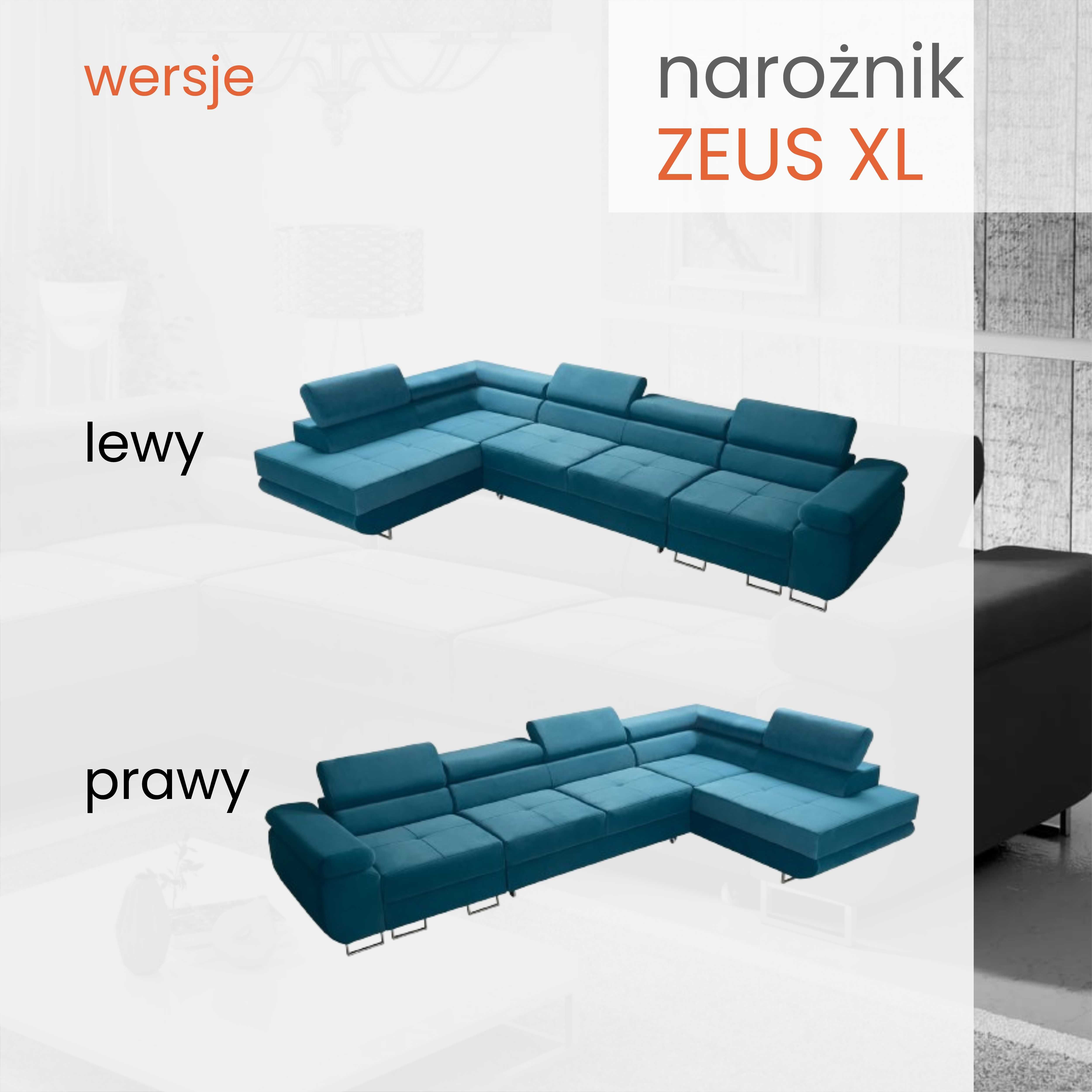 Narożnik Zeus XL- teraz okazja! dostawa gratis!!!