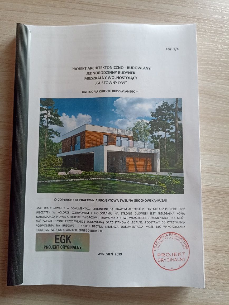 Projekt domu gustowny d 39