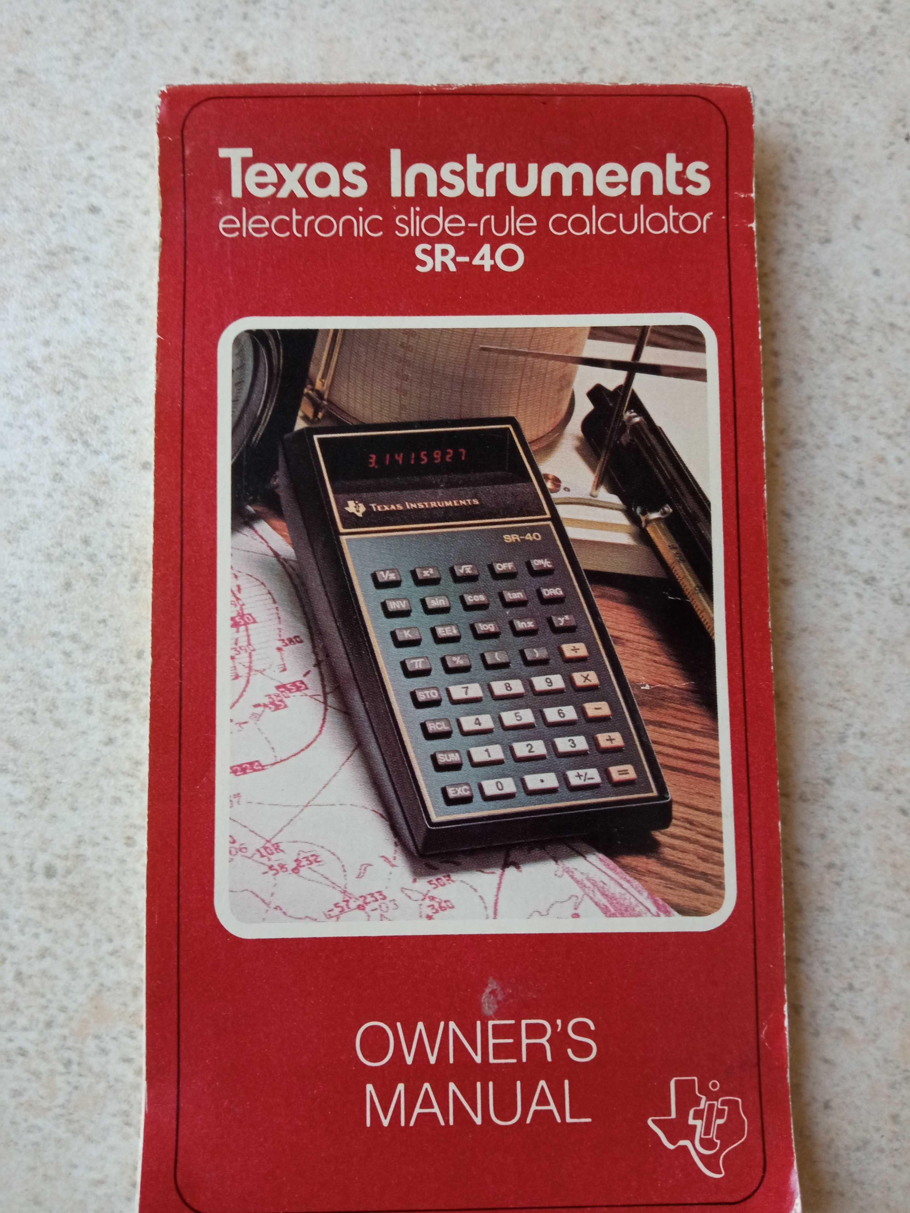 Калькулятор Texas Instruments SR-40