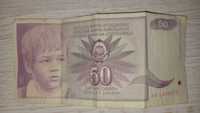Banknot 50 dinara Jugoslavia