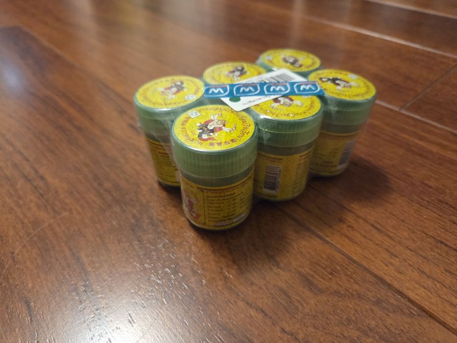 Tajski inhalator zielony ziołowy 6 sztuk