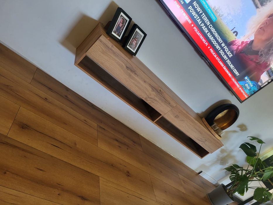 Szafka RTV Lowboard 180 cm wotan wisząca / stojąca