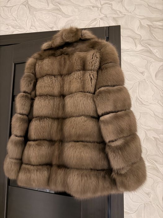 Шуба куница/соболь новая