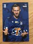 KKS Lech Poznań fan karta 22/23 oryginalny autograf Barry Douglas
