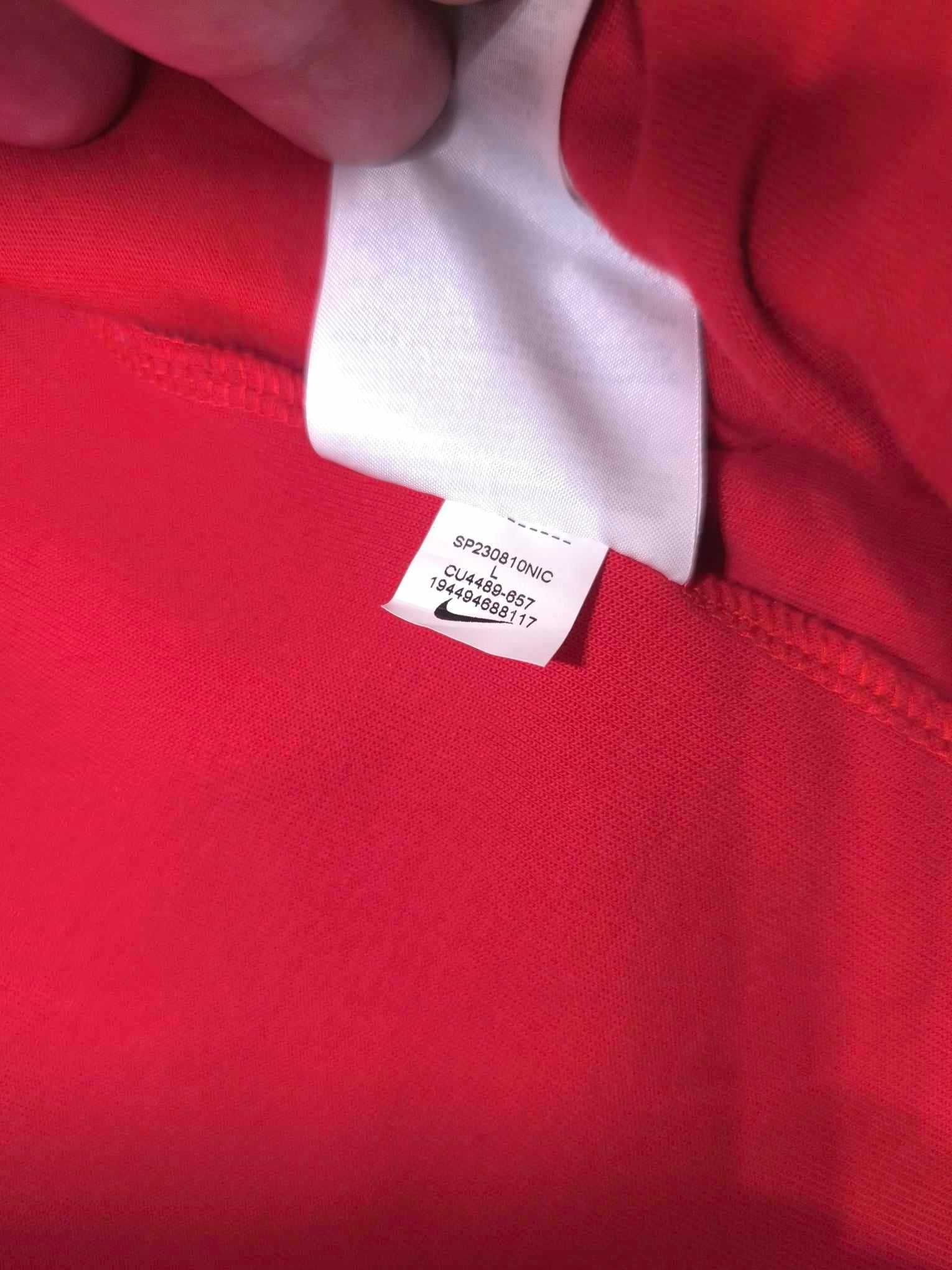 Bluza Nike Sportswear Tech Fleece rozmiar L czerwona