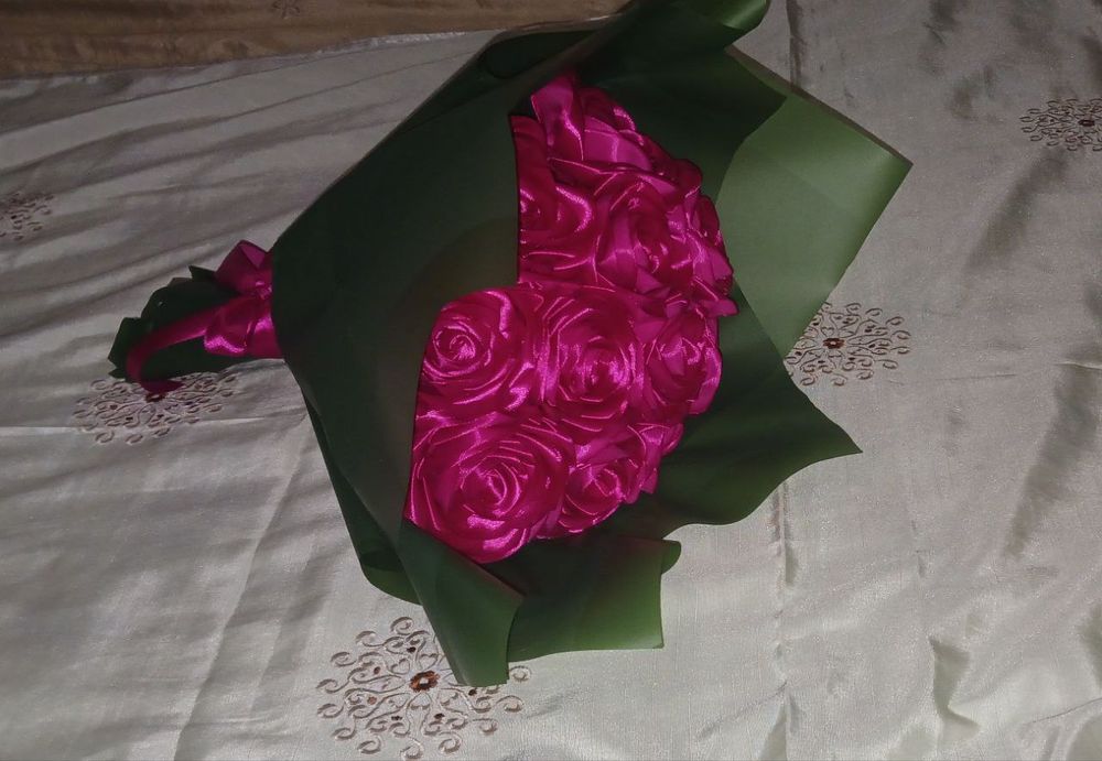 Продам букет из атласных лент