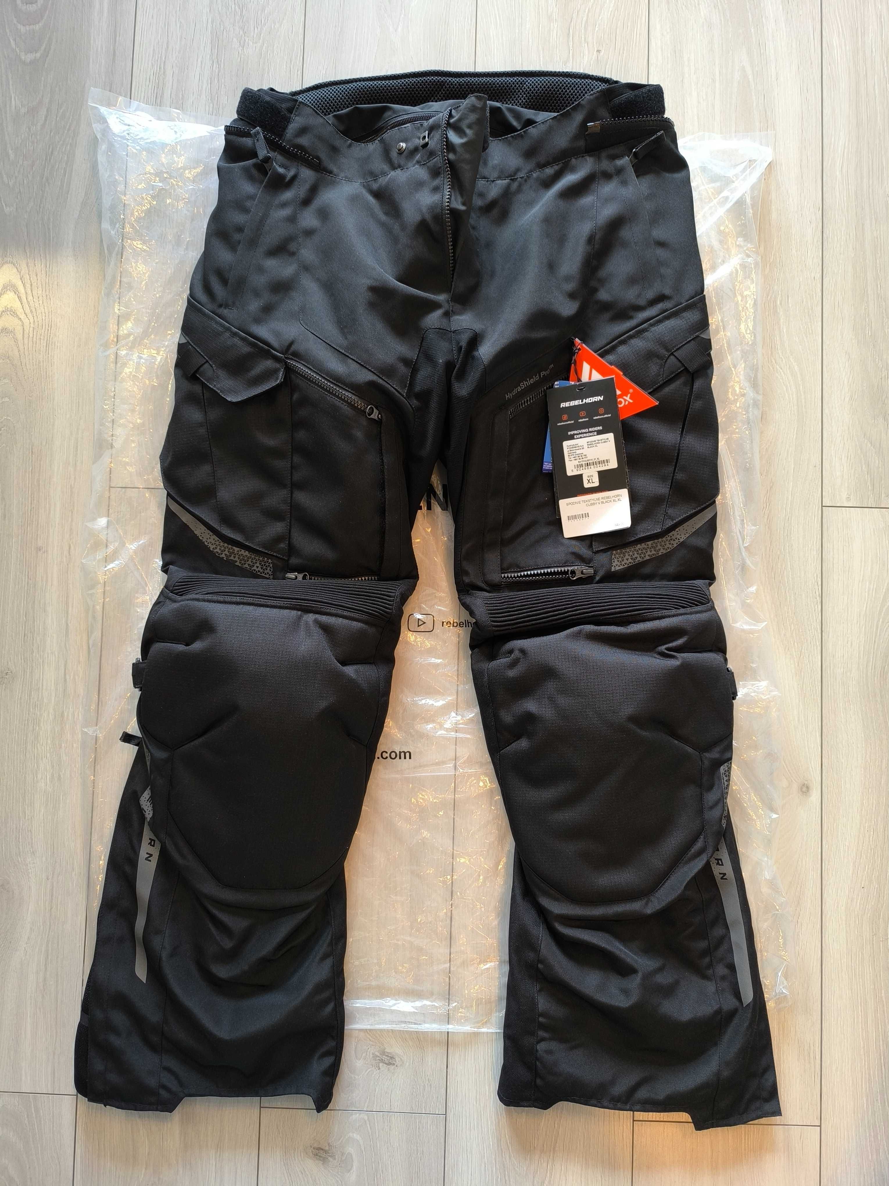 NOWE spodnie motocyklowe Rebelhorn Cubby V XL – SUPER CENA! Na gwaranc