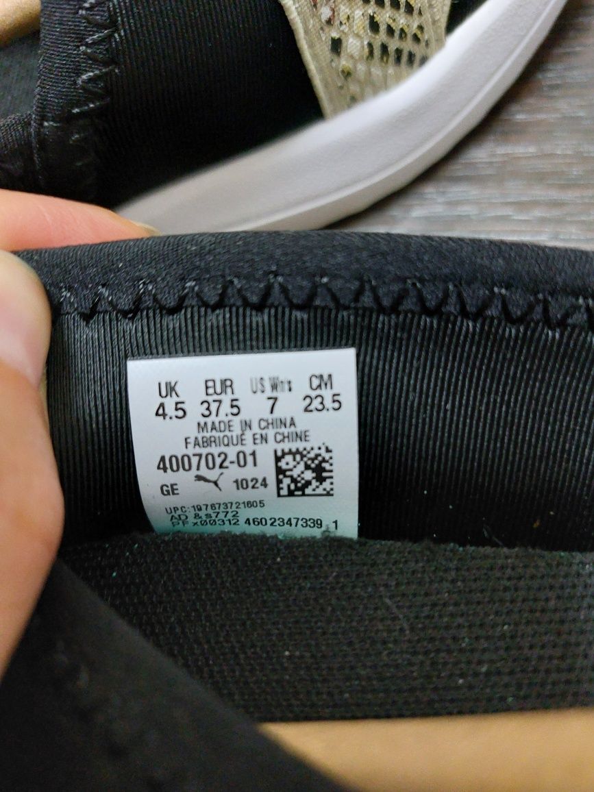 Мокасини PUMA, нові, розмір 37,5