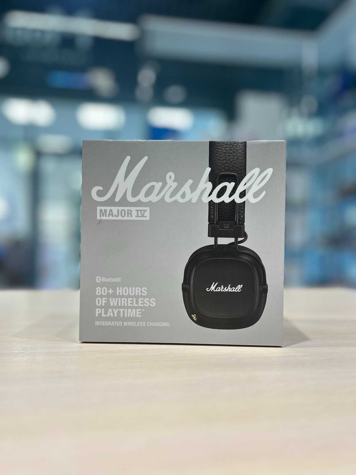Навушники Marshall Major IV Bluetooth Black (1005773) Нові!