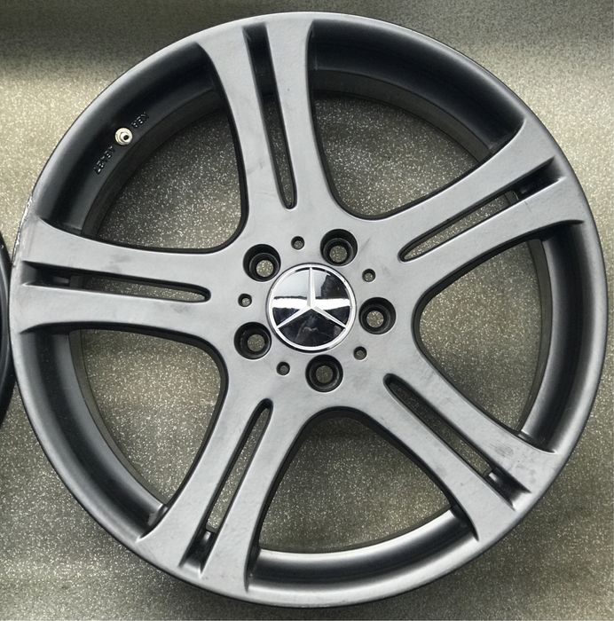 Диски R18 5 112 et40 Оригінал R.O.D. Різноширокі Mercedes титани