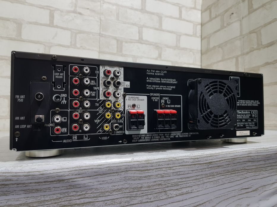 5.1 AV ресивер TECHNICS SA-AX 530, *5x80 Вт, б/у з Німеччини
