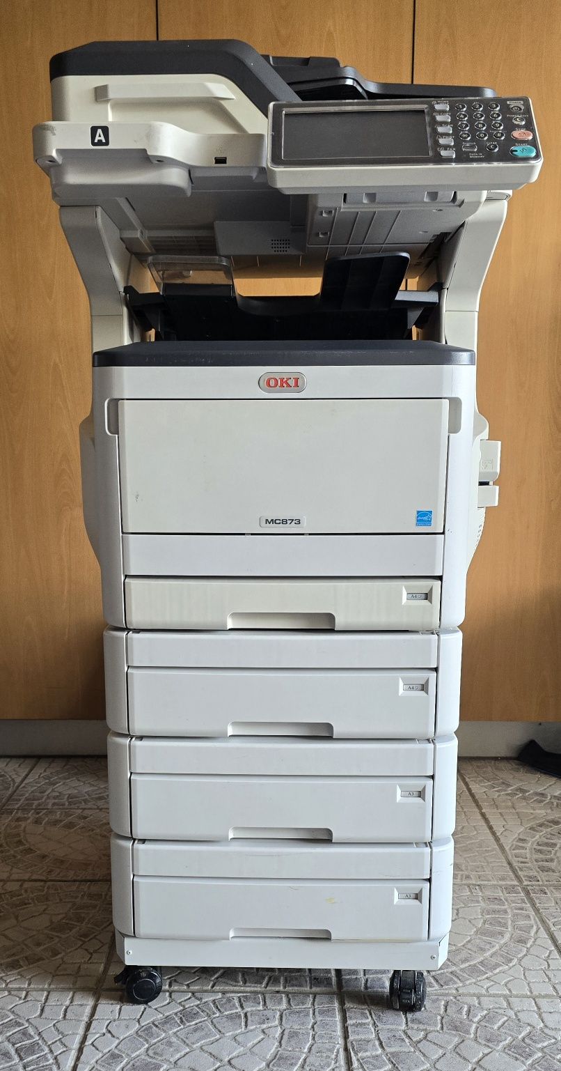 Impressora Oki mc873 + 6 toners novos