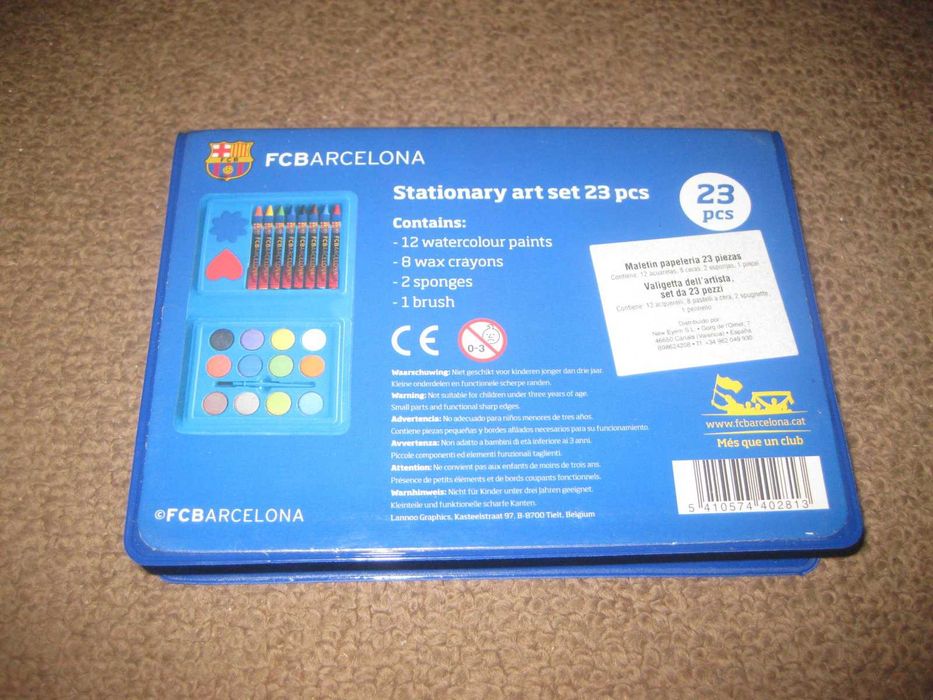 Kit de Pintura do Barcelona/Oficial/Novo!
