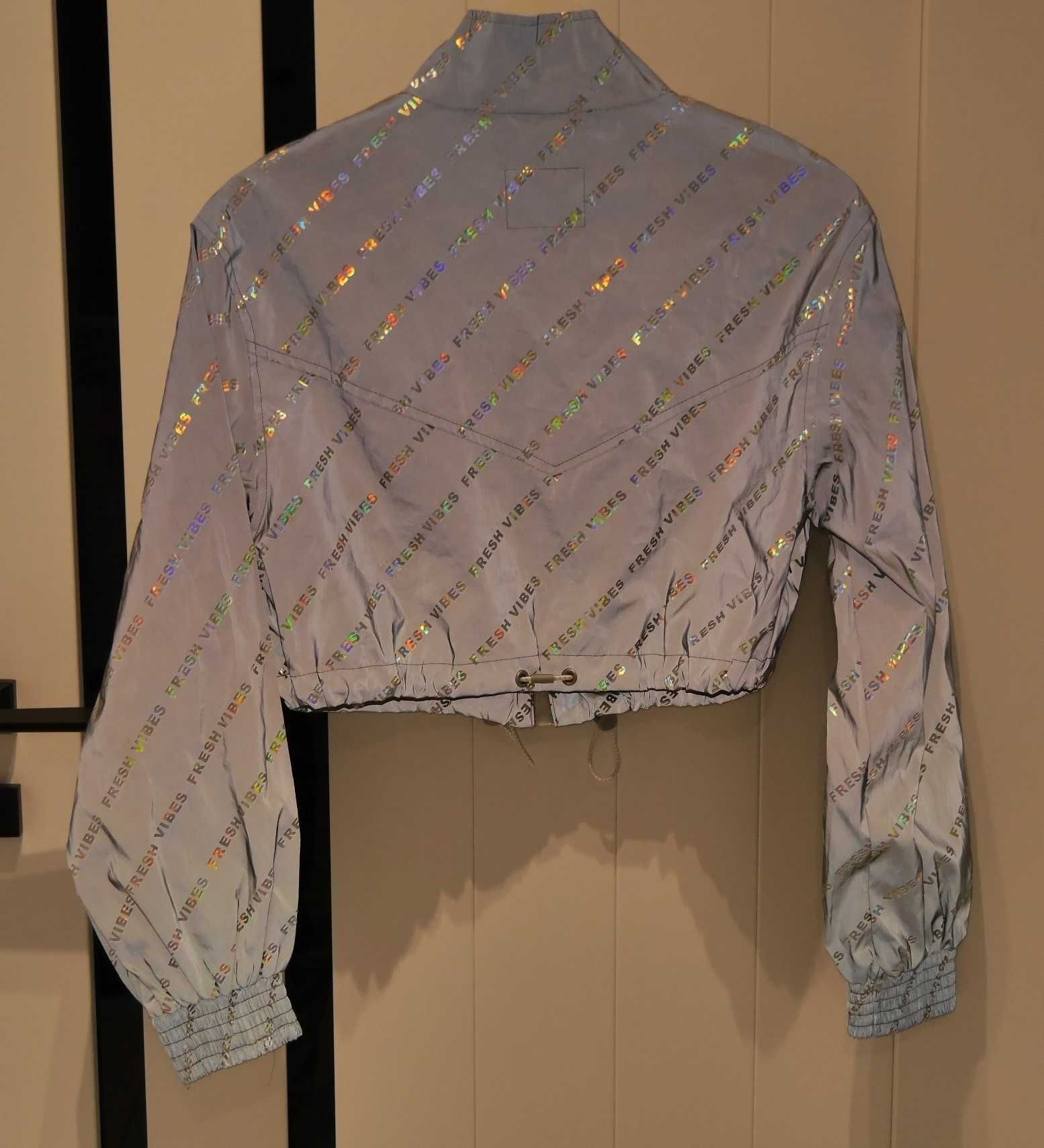 Bershka kurtka świecąca w ciemności 34 XS