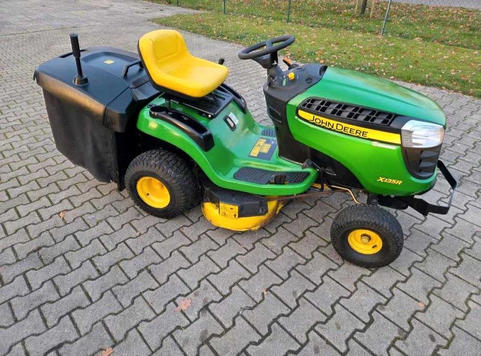 John Deere X135r kosiarka traktor traktorek