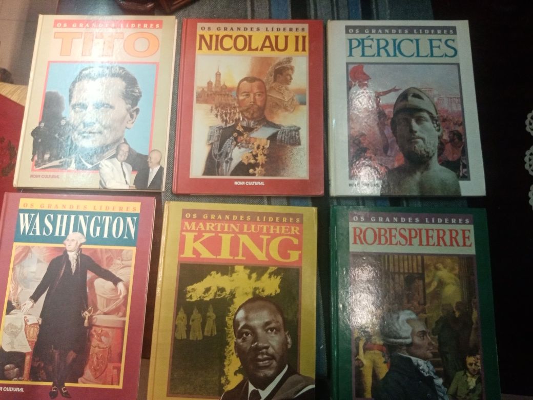 Coleção Os grandes líderes (13 volumes)