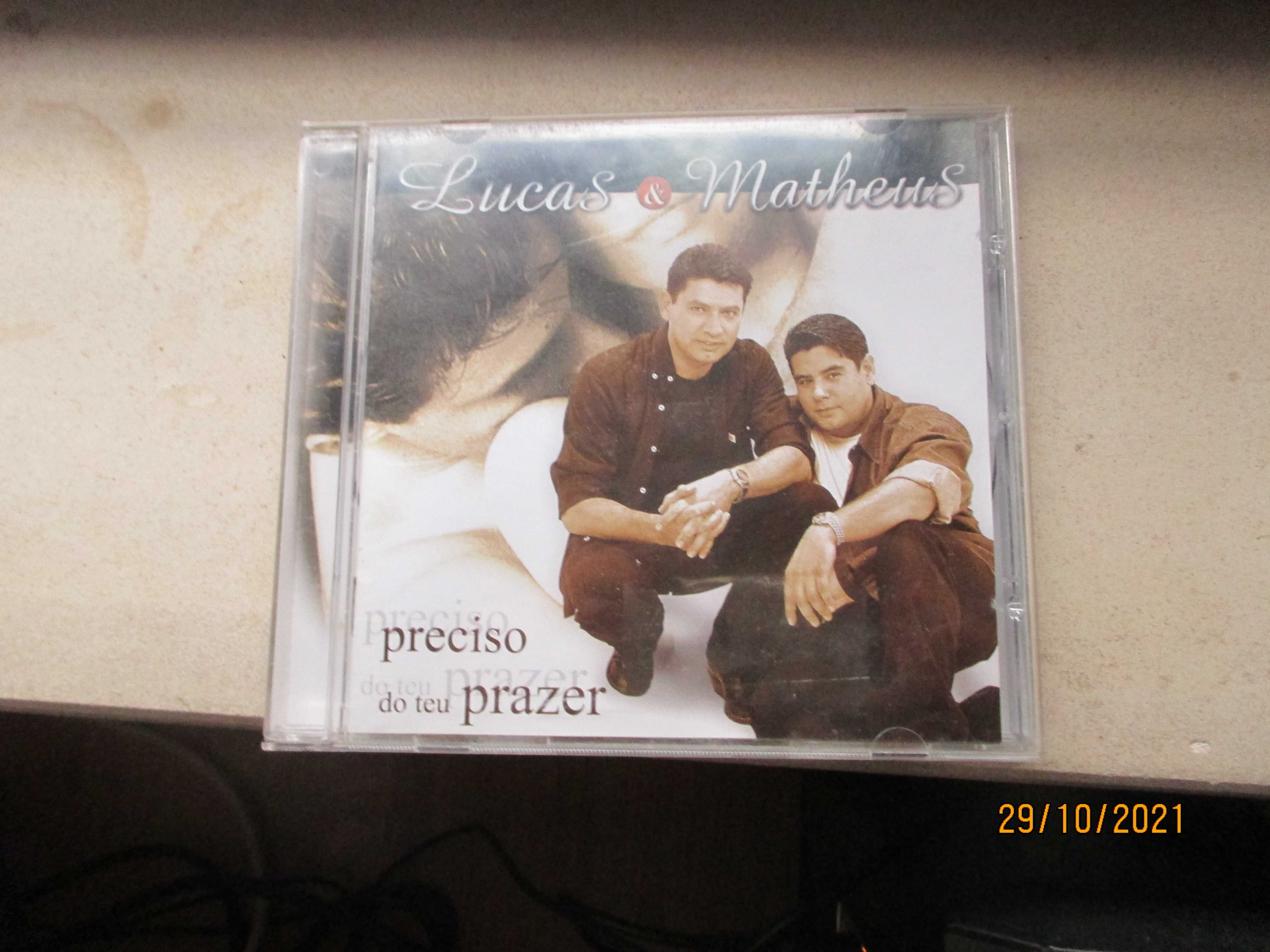cd - Lucas & Matheus - Preciso do teu prazer