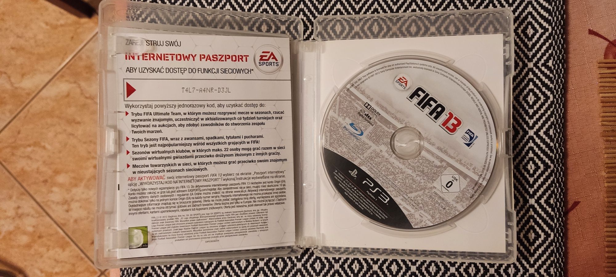 FIFA 13 PS3 Używana