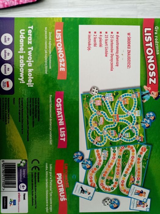 Gra Listonosz wyd. Zielona Sowa