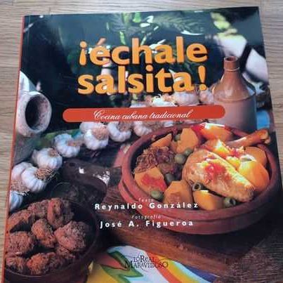 vendo livro  echale salsita cocina cubana tradicional (livro espanhol)