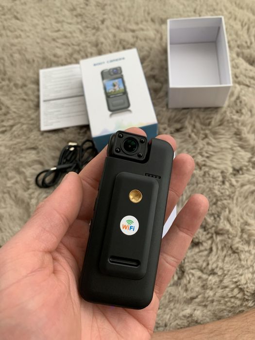 WiFi Нагрудна боді-камера для відео та аудіо запису
