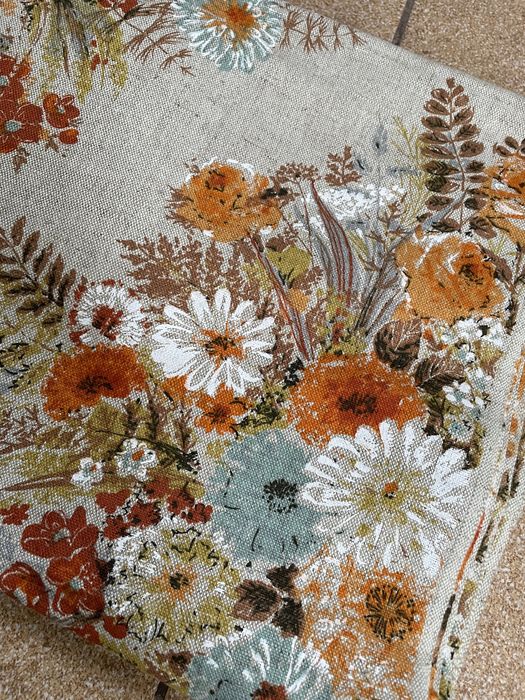 PRL - Nowe Lniane Zasłony - LEN