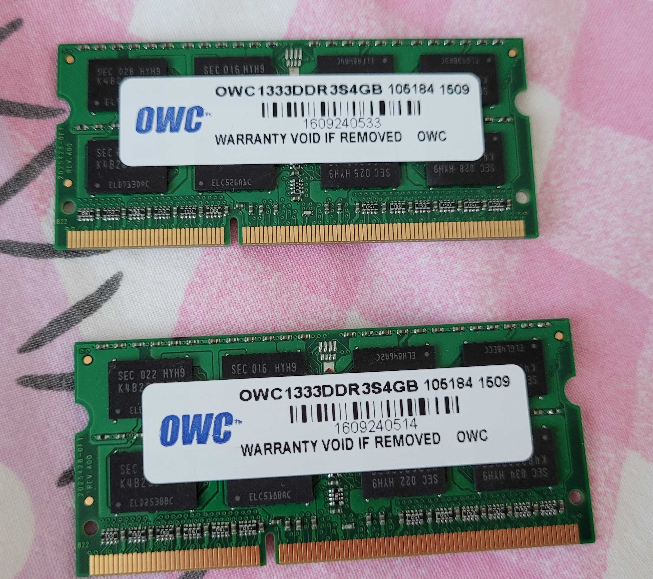 Pamięci RAM Do MAC Apple OWC 8GB