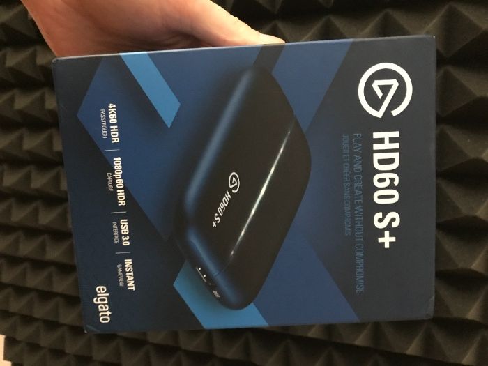 HDMI Elgato Game Capture HD60 S+ PS4 Sony Playstation 5 плата захвата