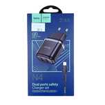 Ładowarka + Kabel USB - Lightning 1M