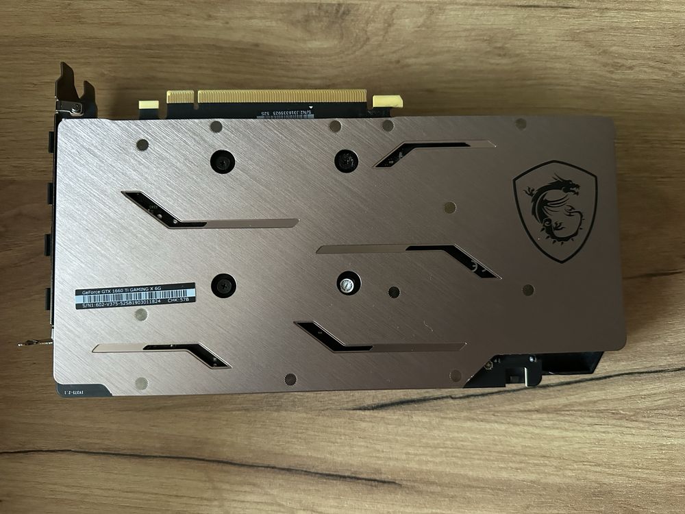Відеокарта MSI GTX 1660 Ti Gaming X