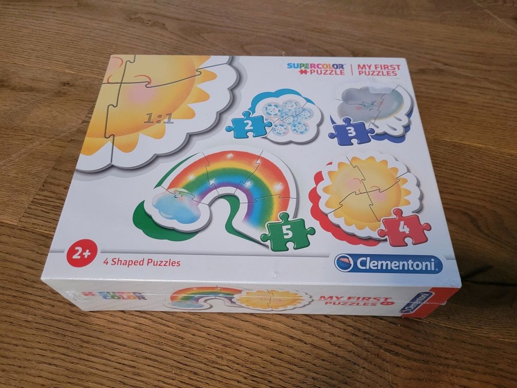 Puzzle Clementoni Supercolor Pogoda Pory Roku natura My First Puzzles