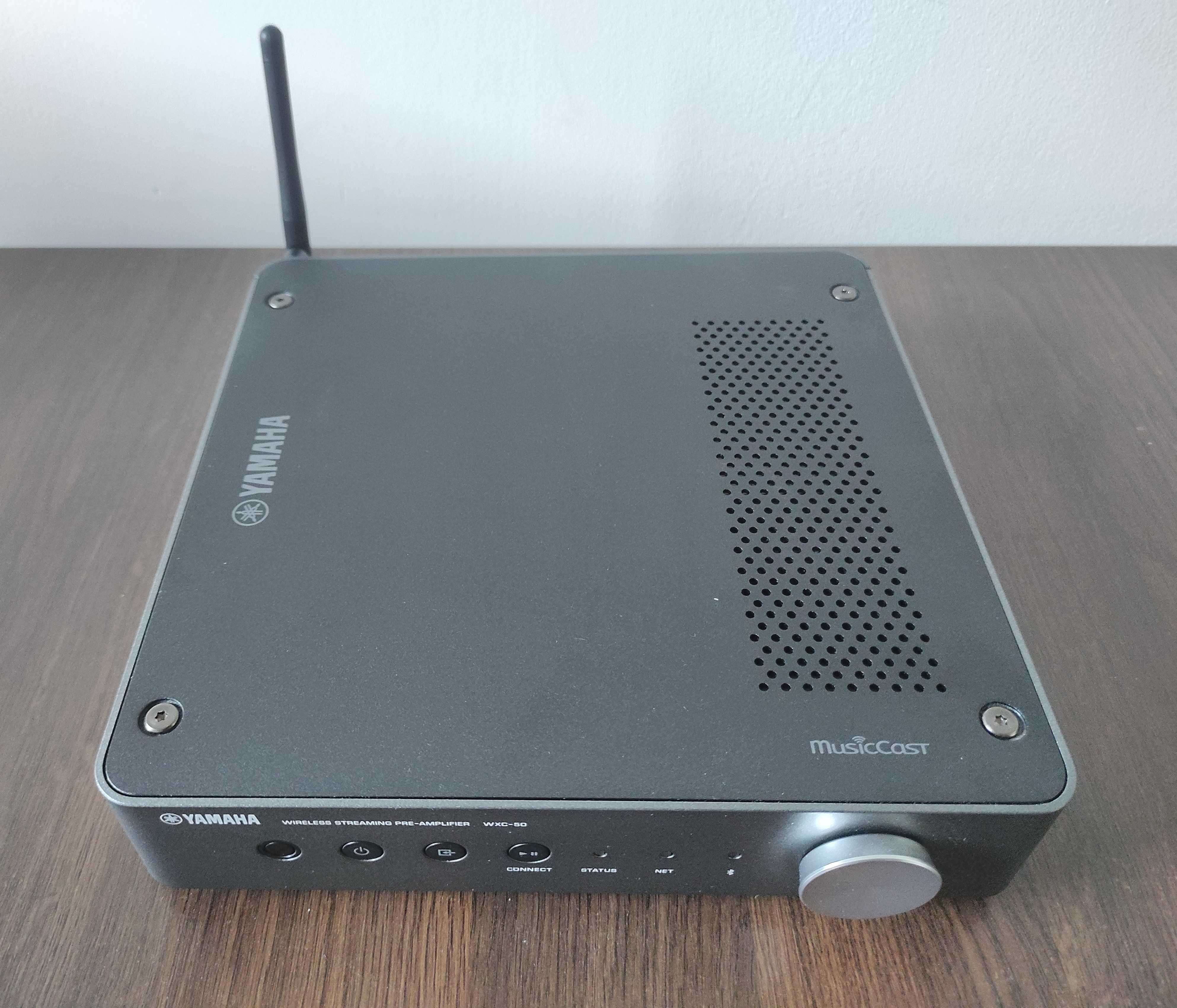 Odtwarzacz sieciowy Streamer YAMAHA WXC-50 pilot, karton, IDEALNY