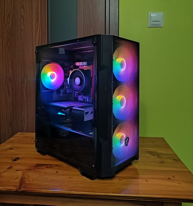 Komputer do gier RTX 3060 TI, RYZEN 5, 512GB SSD, 16GB RAM OKAZJA!