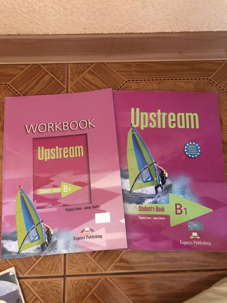 Upstream B1 , Student's book + Workbook / Учебник + Тетрадь английск