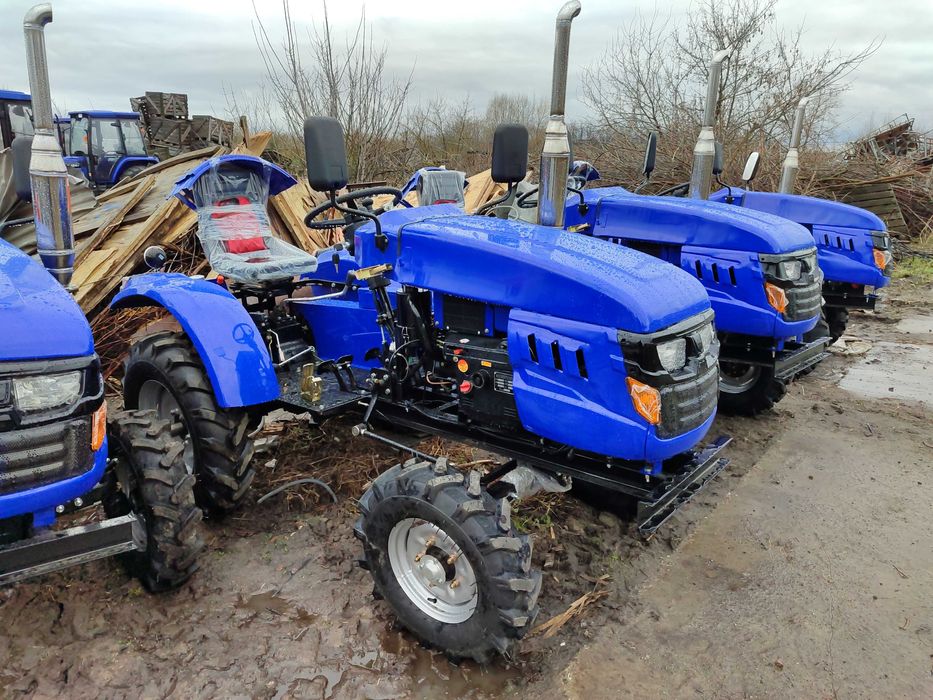 Трактор Булат Т185 фреза и плуг в подарок