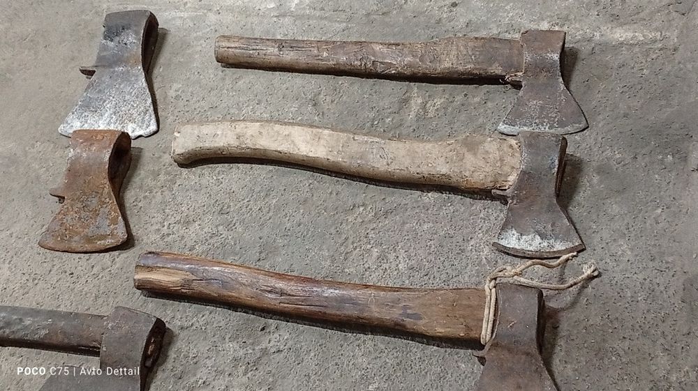 Сокира топор сокири топорище 7 шт