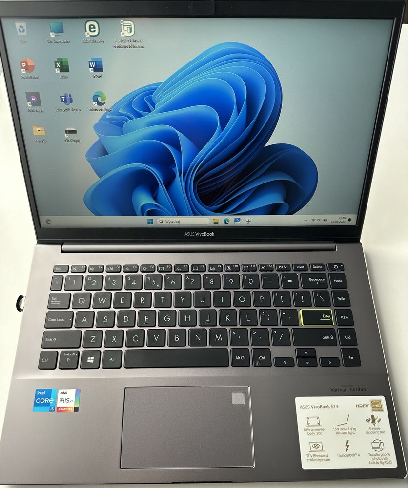 Notebook Asus Vivobook S433EA