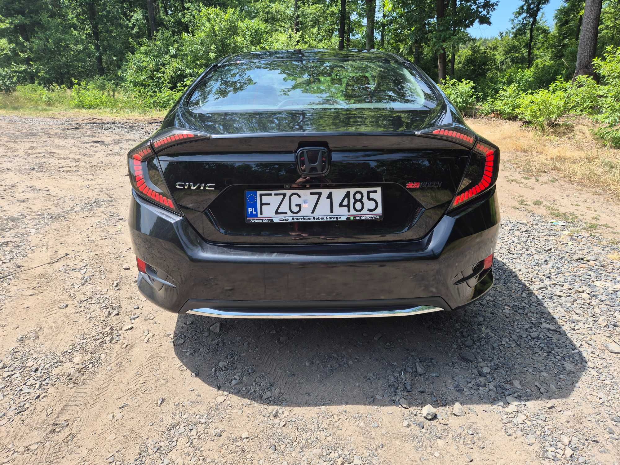 Honda Civic X 2019 LPG 2.0L I-4 DOHC 16-zaworowy i-VTEC black edition