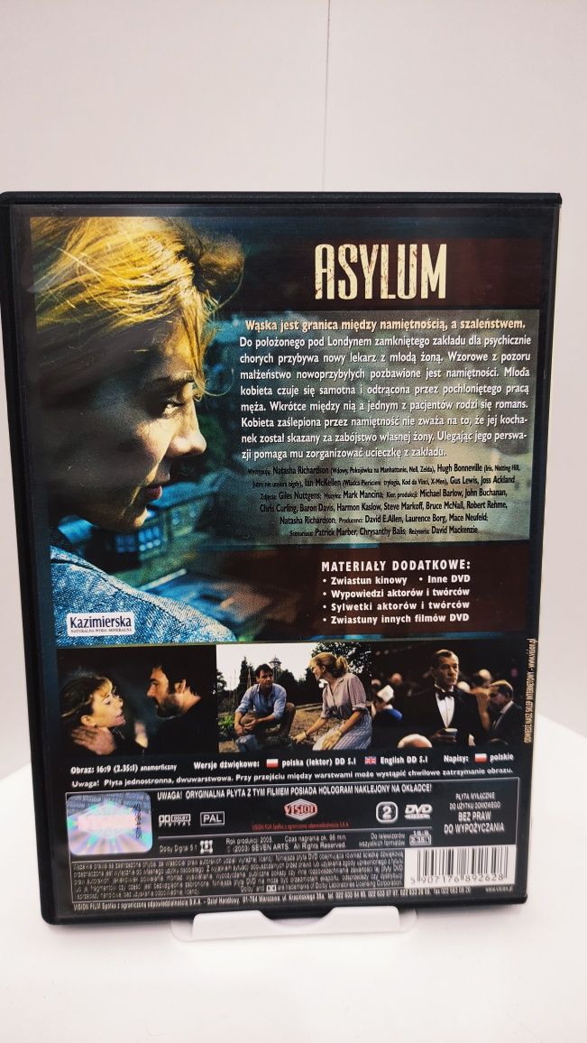 Asylum DVD Obłąkana miłość