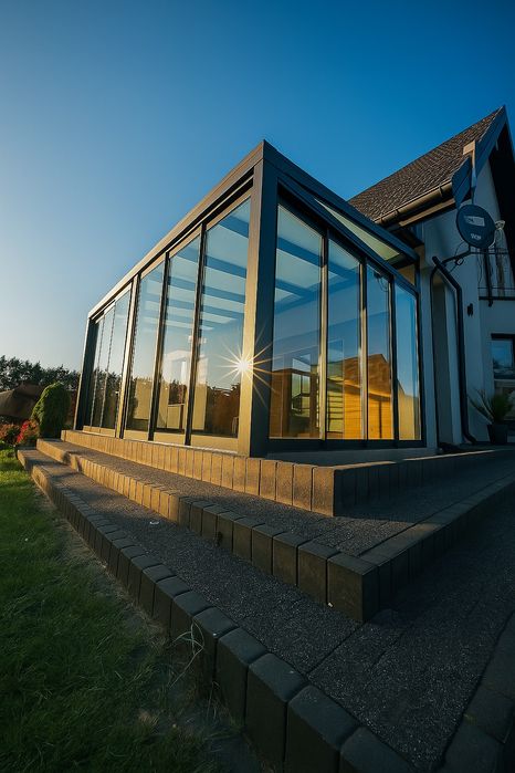 Ogród Zimowy nieizolowany Zadaszenie Aluminiowe