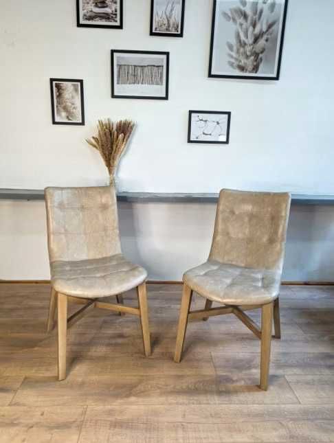 Zestaw 2 krzeseł NEBA VINTAGE SAND