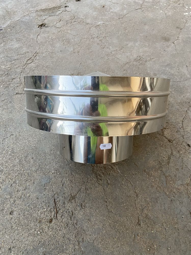 Chapeu para chaminé inox