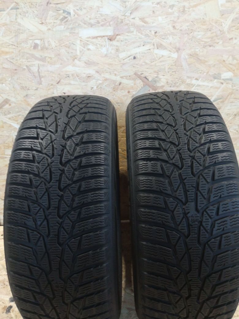 2x zimowe Nokian 205/55/16 6mm