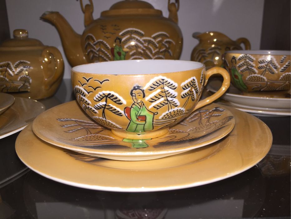 Porcelana chińska zestaw kawowy