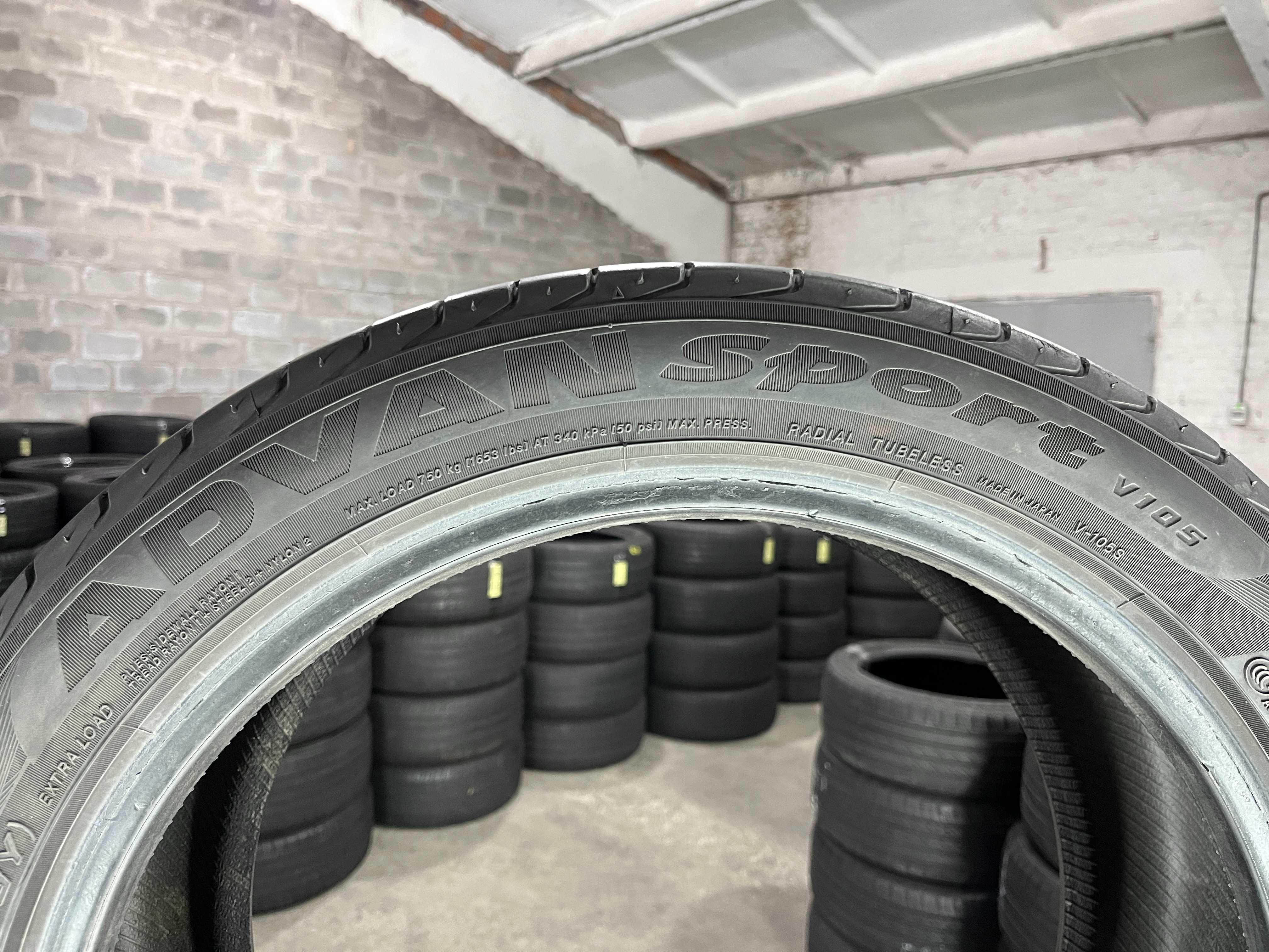 LS841 Літні шини 235/45r18 Yokohama Advan Sport v105 комплект резина