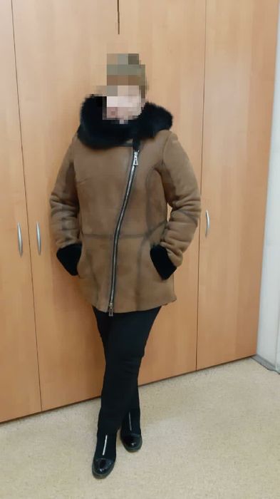 Дубленка натуральная  замшевая новая