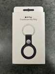 Брелок Apple AirTag FineWoven Key Ring Black MA7G4ZM/A