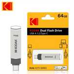 Pendrive 64GB dual Kodak 2w1 USB-A 3.2 / USB-C metalowy
